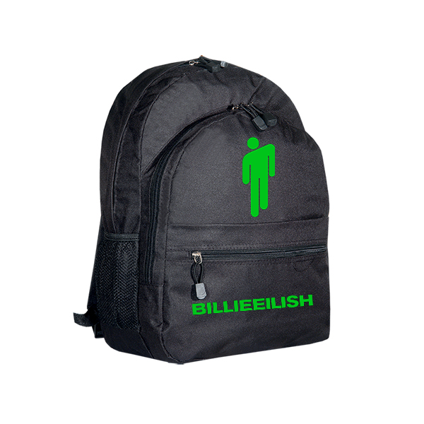 Billie Eilish Stickman Backpack Σακίδιο πλάτη Μαύρο