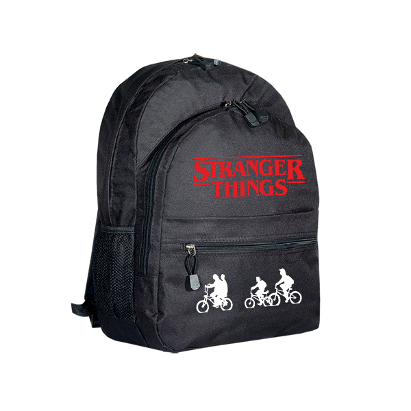 Stranger Things Backpack Σακίδιο πλάτης σε Μαύρο Χρώμα