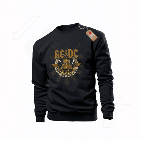ACDC Bells Φούτερ Μαύρο