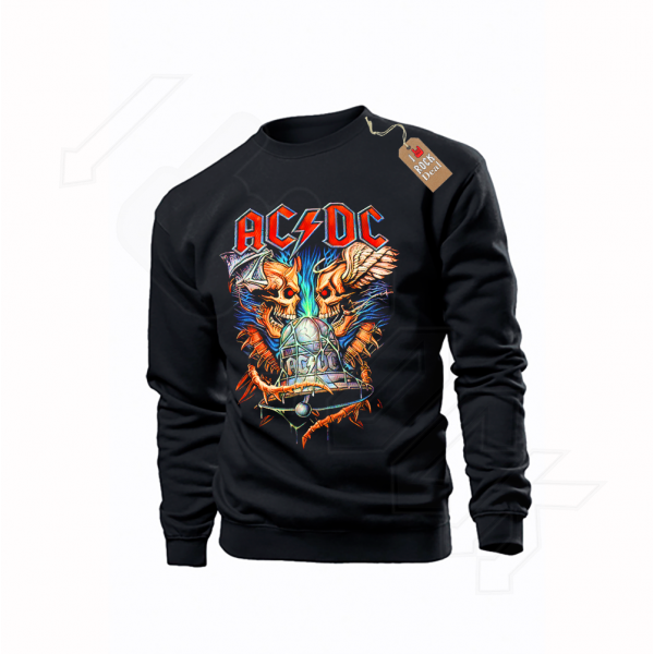 ACDC Bells Φούτερ Μαύρο