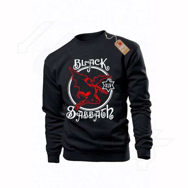 Black Sabbath φούτερ σε Μαύρο Χρώμα