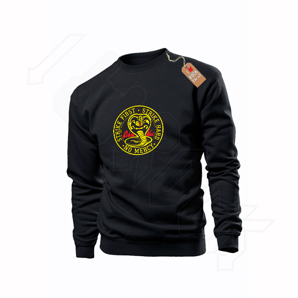 Cobra Kai Ανδρικό Φούτερ Μαύρο