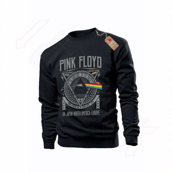 Pink Floyd Ανδρικό Φούτερ Μαύρο