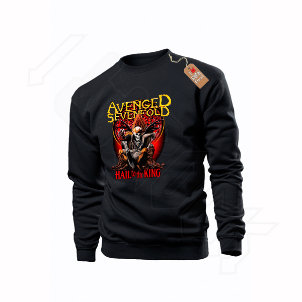 Avenged Sevenfold Φούτερ Μαύρο Ανδρικό