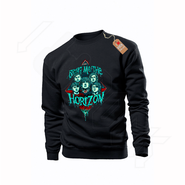 Bring Me the Horizon Φούτερ Μαύρο Ανδρικό