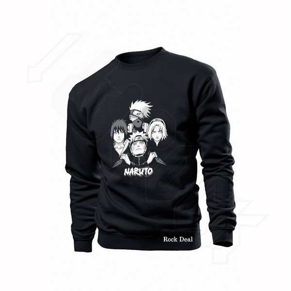 Naruto Uzumaki 2 Φούτερ Μαύρο Ανδρικό 