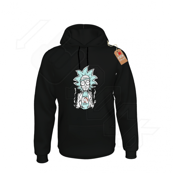 Rick and Morty HAVE You SEEN? Ανδρικό Φούτερ με Κουκούλα Μαύρο