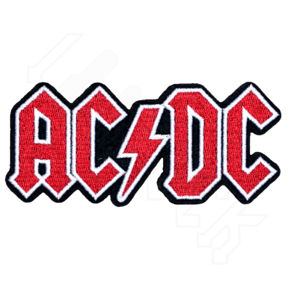 ACDC Υφασμάτινο Σήμα Ραπτικής 11X5εκ.