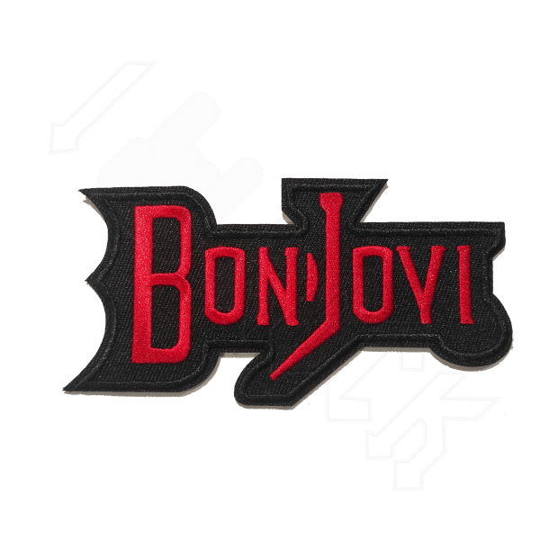 BON JOVI Υφασμάτινο Σήμα Ραπτικής 8X5εκ