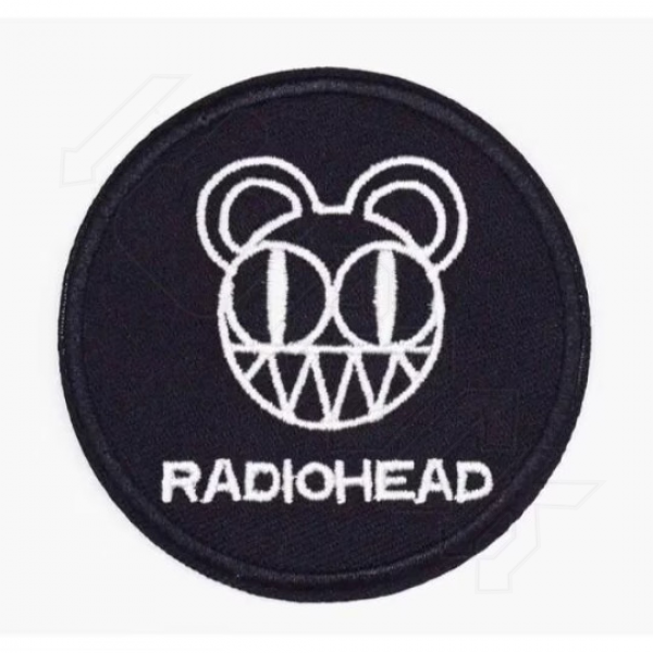 RADIOHEAD Υφασμάτινο Σήμα Ραπτικής 6,5X6,5εκ.