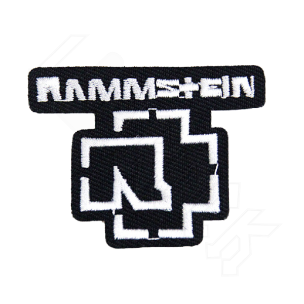 RAMMSTEIN Υφασμάτινο Σήμα Ραπτικής 5X4εκ.