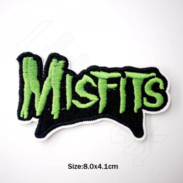 MISFITS Υφασμάτινο Σήμα Ραπτικής 8X4,1εκ.