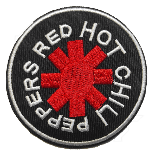 Red Hot Chili Peppers Υφασμάτινο Σήμα Ραπτικής 7X7εκ.