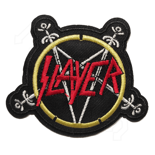 SLAYER Υφασμάτινο Σήμα Ραπτικής 10X8εκ.