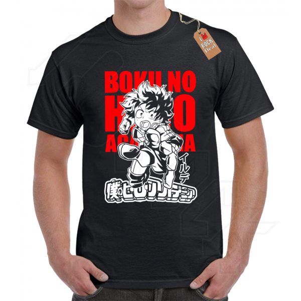 My Hero Academia T-Shirt Μαύρο
