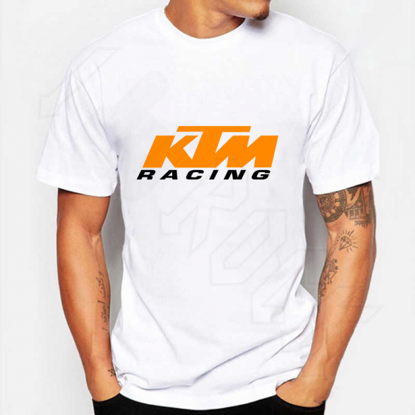 KTM Racing T-shirt Λευκό