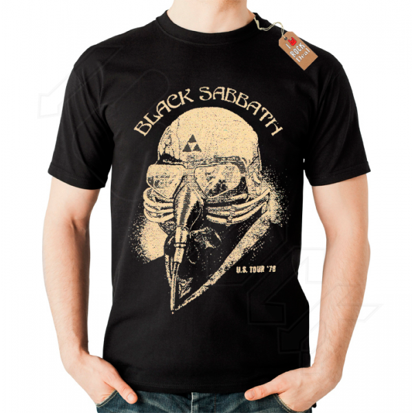 Black Sabbath T-Shirt Μαύρο