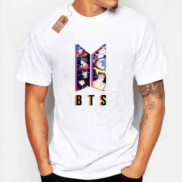 BTS T-Shirt Λευκό