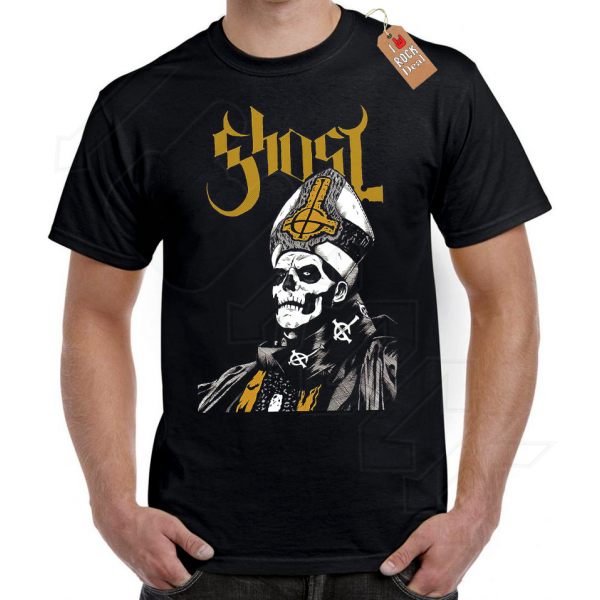 Ghost Band T-shirt Μαύρο