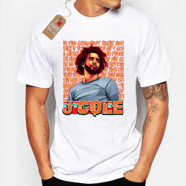 J. COLE T-Shirt Λευκό