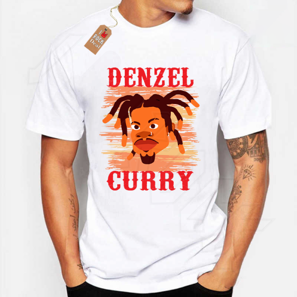 DENZEL CURRY Hip Hop T-Shirt Λευκό