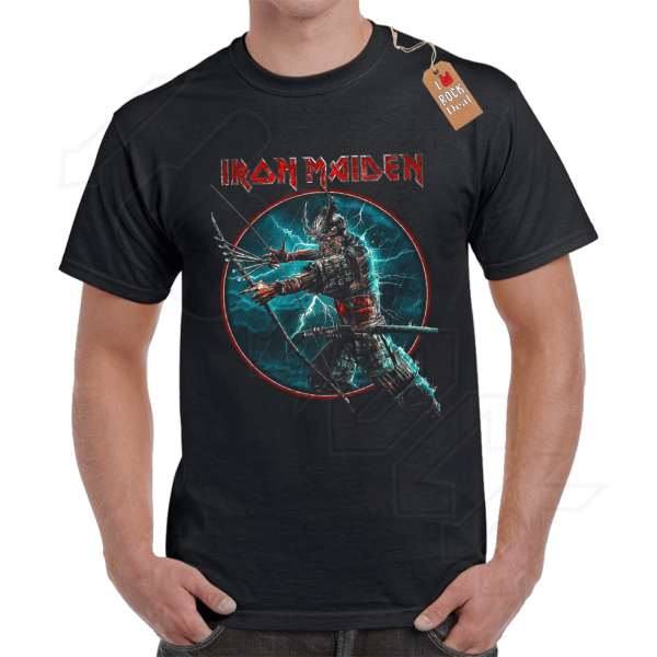 IRON MAIDEN T-shirt Μαύρο