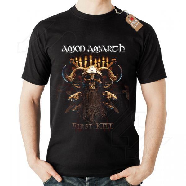 AMONG AMARTH T-shirt Μαύρο