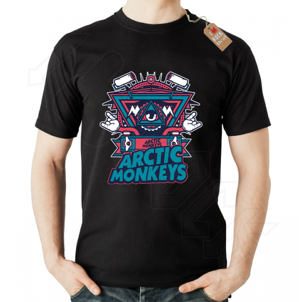 ARCTIC MONKEYS T-shirt Μαύρο