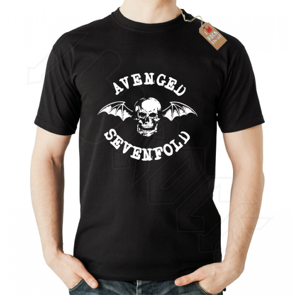 Avenged Sevenfold T-Shirt Μαύρο 