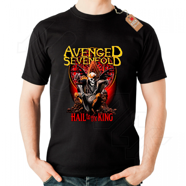 Avenged Sevenfold T-shirt Μαύρο