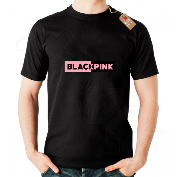 Black Pink Ανδρικό T-shirt Μαύρο