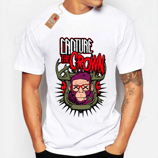 Capture the Crown T-Shirt Λευκό