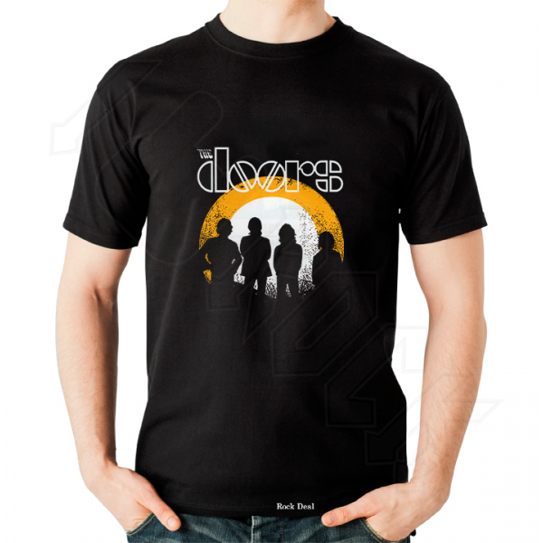Doors Jim Morrison T-Shirt Μαύρο