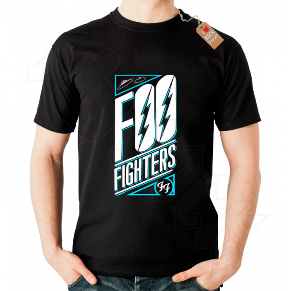 FOO FIGHTERS T-shirt Μαύρο