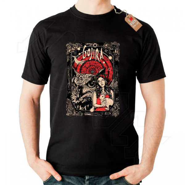 Gojira T-Shirt Μαύρο