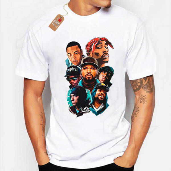 Legends Of Hip Hop T-shirt Λευκό
