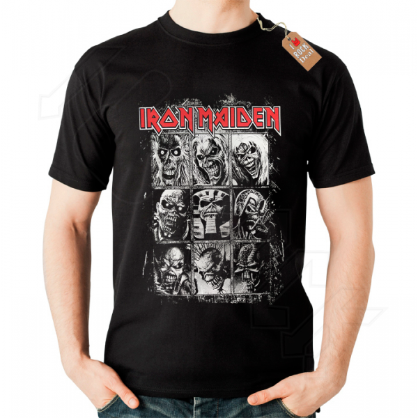 IRON MAIDEN T-Shirt Μαύρο