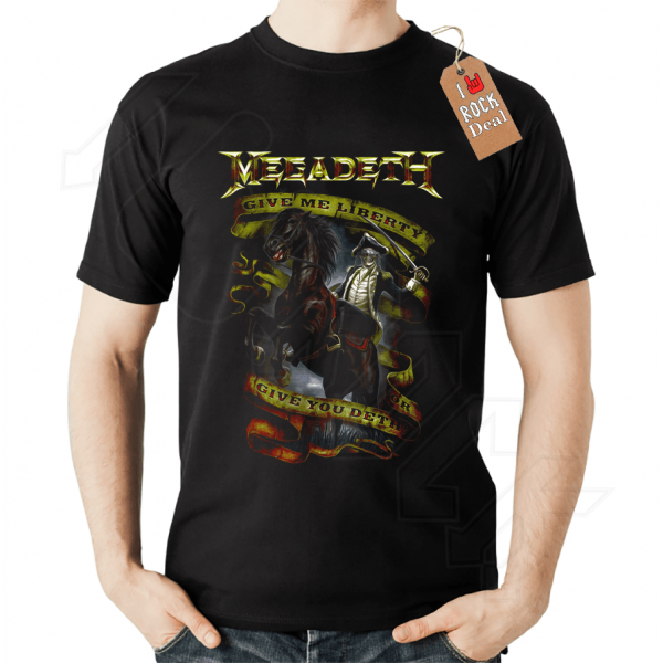 MEGADETH T-Shirt Μαύρο