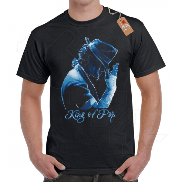 Michael Jackson T-Shirt Μαύρο
