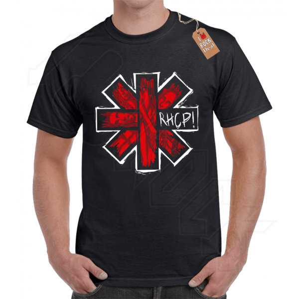 Red Hot Chili Peppers T-shirt Μαύρο