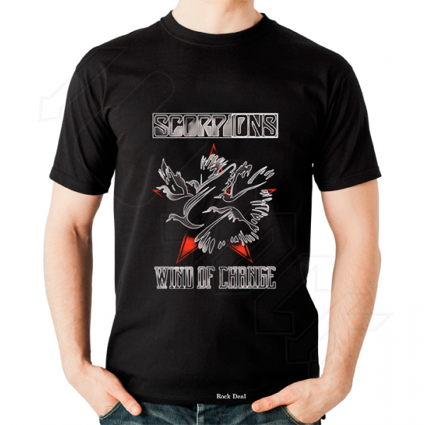 SCORPIONS T-Shirt Μαύρο
