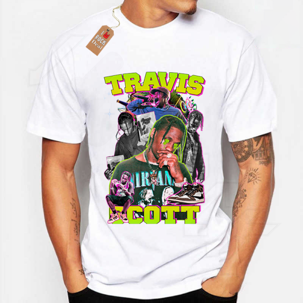 TRAVIS SCOTT T-Shirt Λευκό