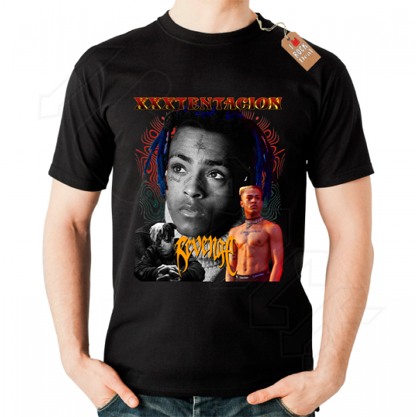 XXXTENTACION T-shirt Μαύρο