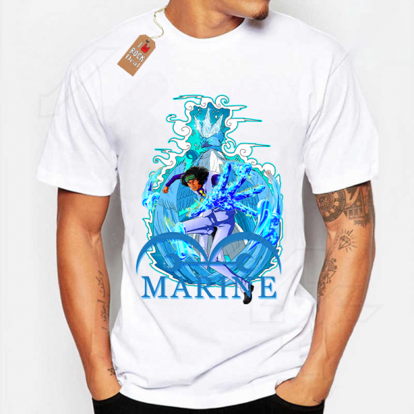 ONE PIECE MARINE T-Shirt Λευκό