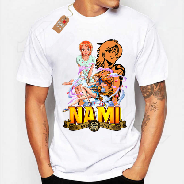 ONE PIECE NAMI T-Shirt Λευκό