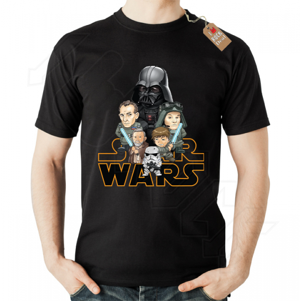 STAR WARS T-Shirt Μπλούζα σε μαύρο χρώμα
