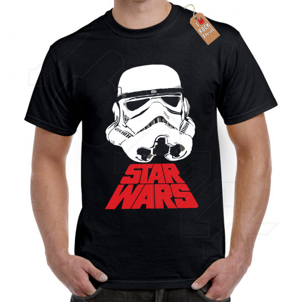 TROOPER Star Wars T-Shirt Μπλούζα σε μαύρο χρώμα