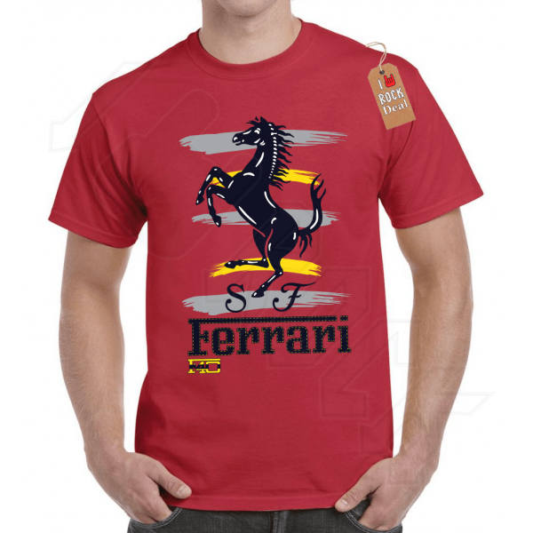 Ferrari T-shirt σε Κόκκινο χρώμα