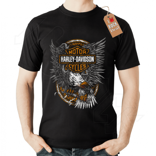 Harley-Davidson T-shirt Μαύρο 
