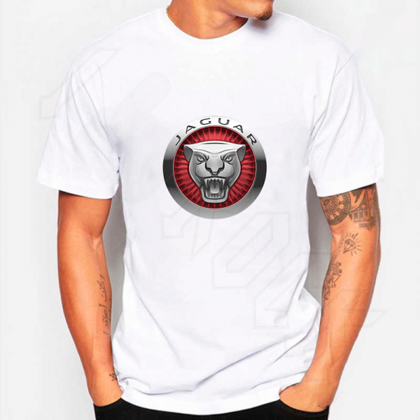 Jaguar T-Shirt Λευκό sublimation